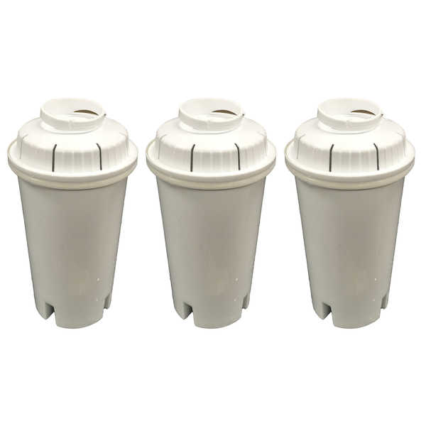 3 Brita Water Filter Replacements Fit Pitchers and Dispensers