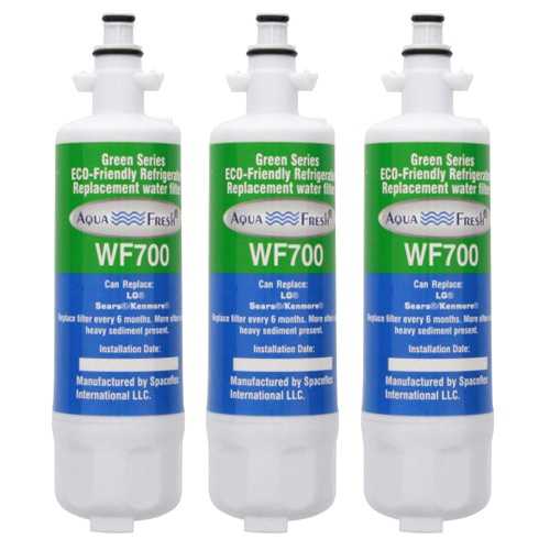 Aqua Fresh Replacement Water Filter Cartridge for Kenmore 71093/ 74025 (3-Pack)