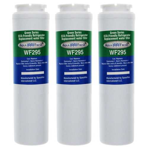 Aqua Fresh Replacement Water Filter Cartridge For Kenmore 4396395 - 3 Pack