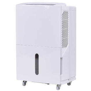 Costway Compact 50 Pint Dehumidifier 3 Speed Fan Timer Washable Air Filter Home 8L Tank