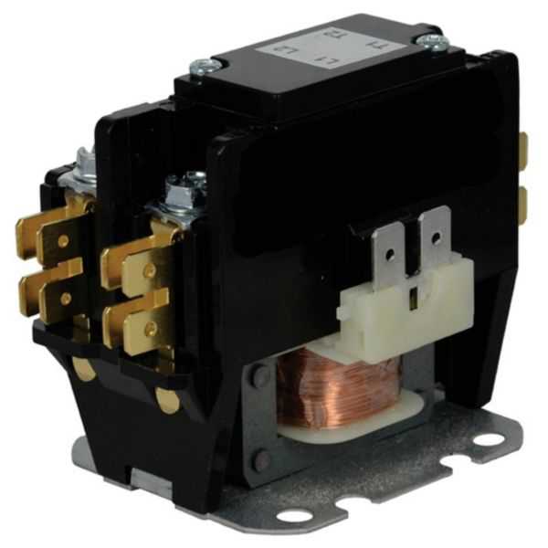 Fasco H340A - Contactor 3 Pole/40 Amp/24 Volt