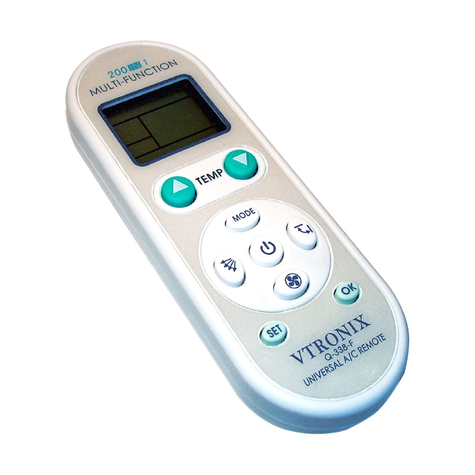 Vtronix Q-338-F -  # Universal Remote Control for Air Conditioners and Mini-Split Systems